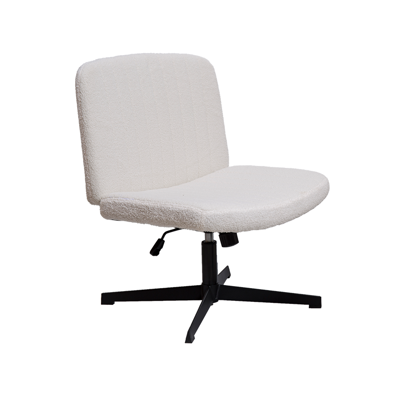 White Comfortable Sedens Sententia Fabric officium Cathedra