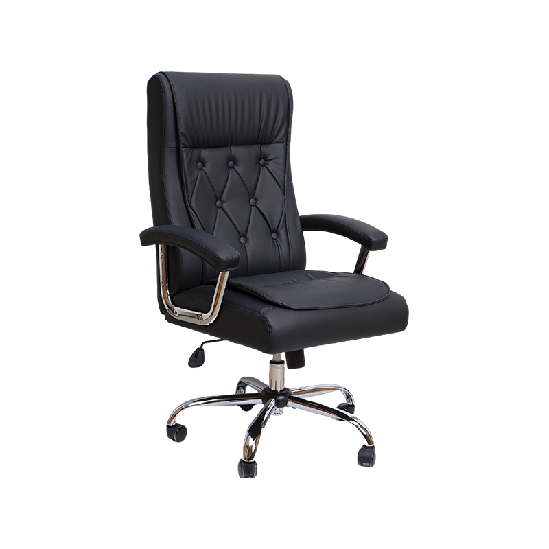Classic Black Multi-angulus Novifacta PU Leather Office Cathedra